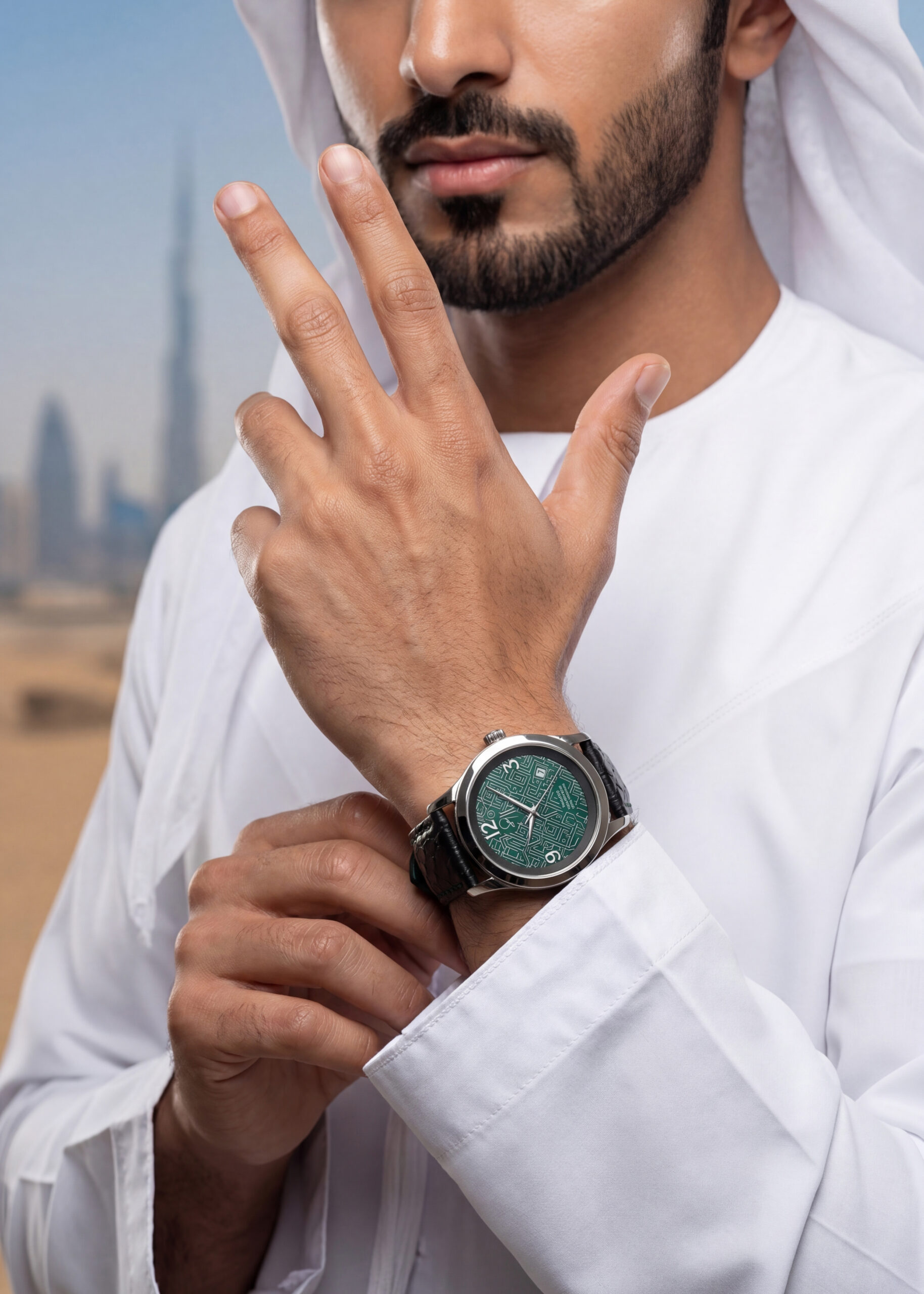 SELKO watch photographed in a warm editorial scene